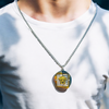 Masculine Relief Locket